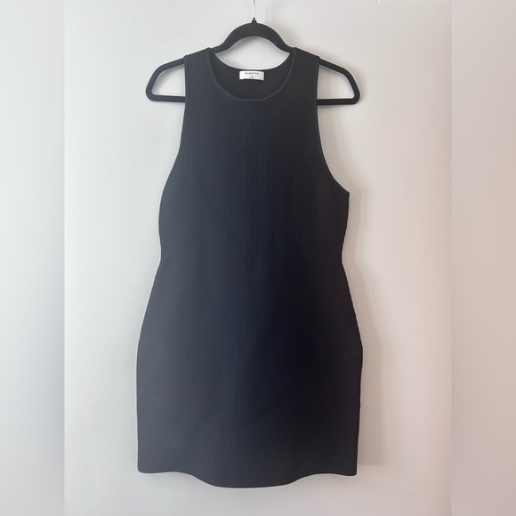 Aritzia Babaton Sculpt Knit Racer Mini Dress - Picture 1 of 3